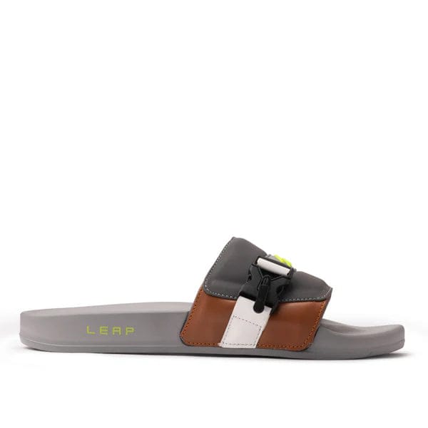 Gray Lock Slides | Premium Design