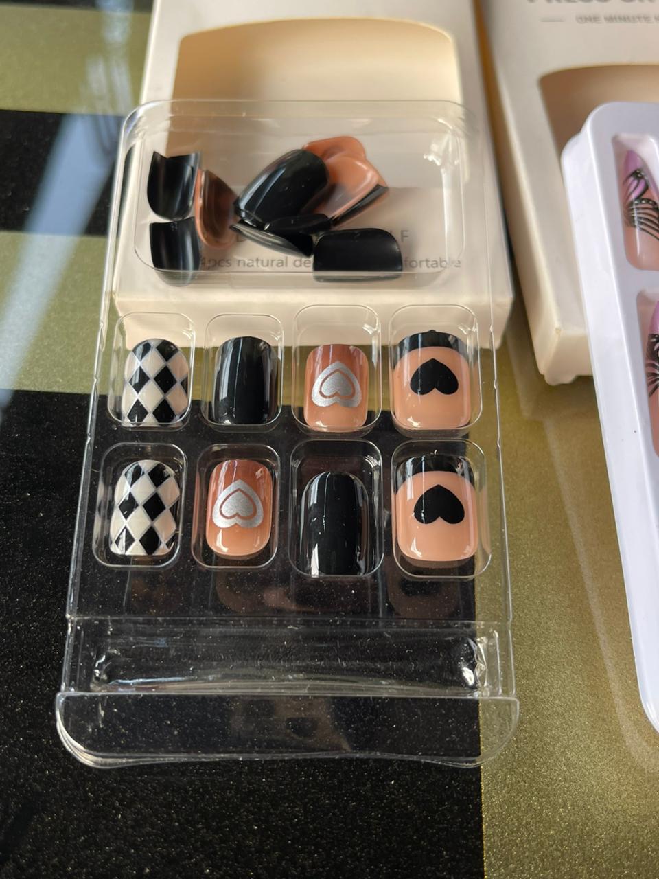 3 boxes of premium one press nails