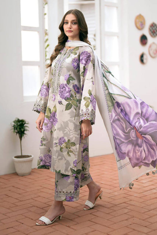 BAROQUE - 3PC PRINTED SUIT