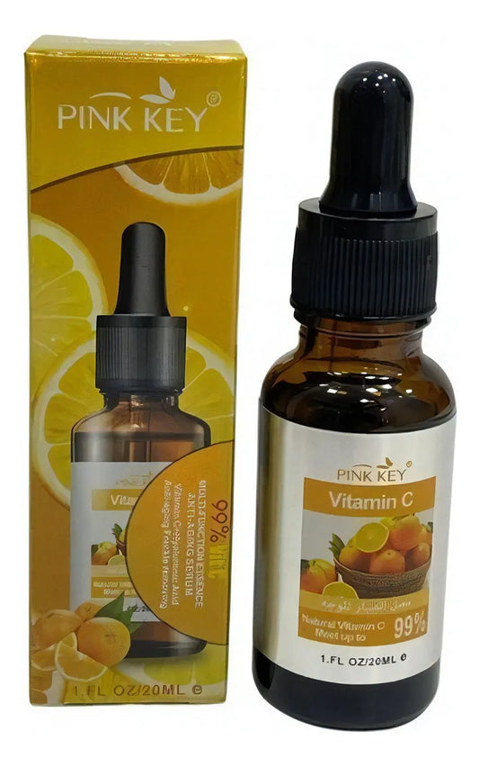 Pink Key Vitamin C Facial Serum - Brightening & Anti-Aging Formula