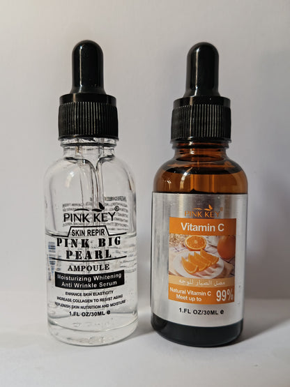 Buy 1 get 1 free | 2 serums ( vitamin c + big pearl ) | Limited Time Offer | For Boys & Girls