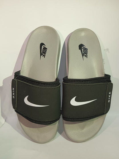 Black Nike Slides | Medicated Sole
