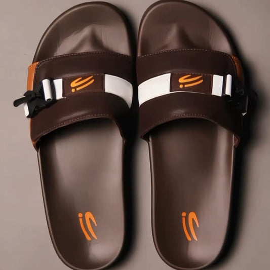 Brown Lock Slides | Premium Design