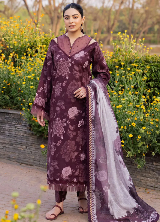 SHEEN BY ALIZEH - 3PC PRINTED SUIT